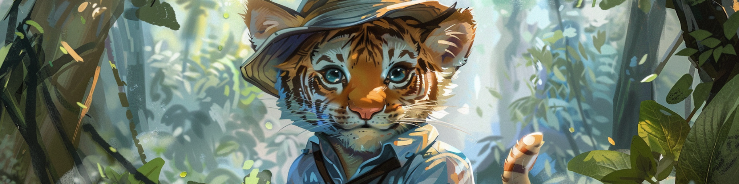 Banner LITTLETIGER29 Shop—Cute Kawaii Designs